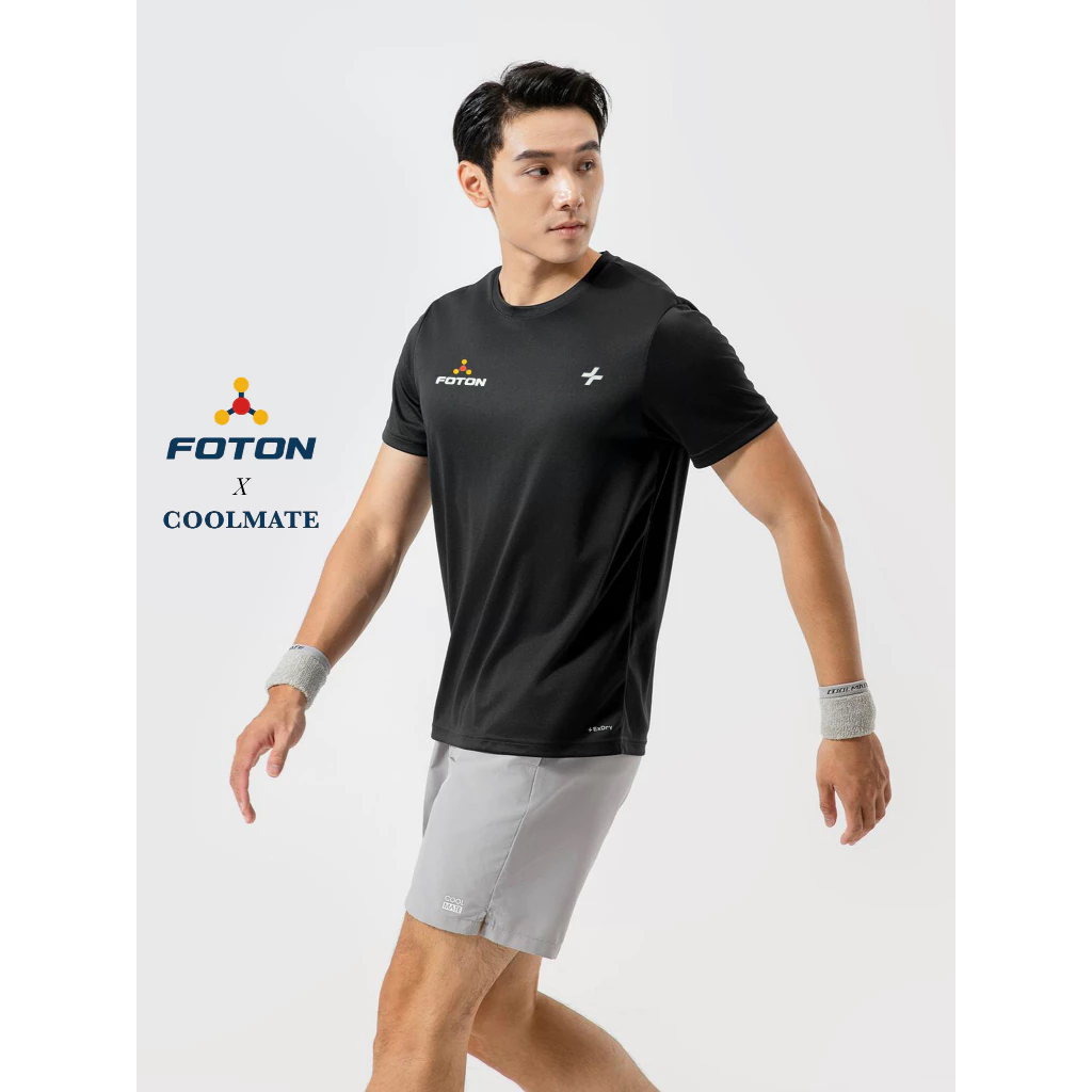 Áo Thun Nam Cổ Tròn Thể Thao Basics